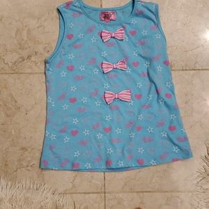 Jo Jo siwa light blue tank top